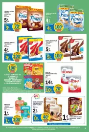 Catálogo E.Leclerc Página 5: Kellogg's cereales special k €4,85, Nestlé cereales fitness chocolate negro €5,19