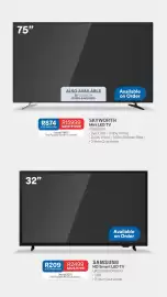 OK Furniture catalogue Page 10: Samsung - hd smart led tv ua32h5000flxxa €209,00