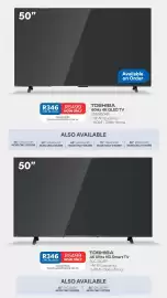 OK Furniture catalogue Page 13: Toshiba - 4k ultra hd smart tv 50c350rp €346,00