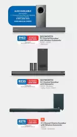 OK Furniture catalogue Page 29: Skyworth - 5.1-channel soundbar with subwoofer ss586 €2.999,00