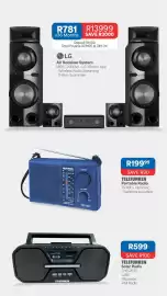 OK Furniture catalogue Page 30: Telefunken - solar radio thp-2535 €599,00, Lg - av receiver system €781,00