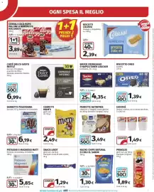 Volantino Ipercoop Pagina 17: Panfette Nutrifree €3,49, Nacho chips natural o chili el sabor €1,30