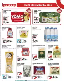 Volantino Ipercoop Pagina 20: Formaggio Gran Moravia €7,50, Parmigiano Reggiano Baita grattugiato €2,59