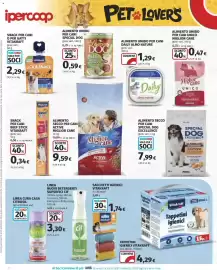 Volantino Ipercoop Pagina 30: Miglior cane UNICO €0,47, Alimento umido per cani Daily Almo Nature €1,29