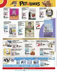 Volantino Ipercoop Pagina 31: Alimento umido per gatti Almo Nature €0,70, Miglior gatto Le Specialità Italiane €3,80
