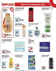 Volantino Ipercoop Pagina 34: Sapone liquido Palmolive €1,85, Docciaschiuma spuma di sciampagna €1,45