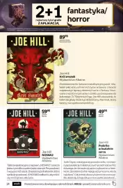Empik gazetka Strona 24: Książka Pudełko w kształcie serca Joe Hill €49,90, Książka NOS4A2 Joe Hill €59,90