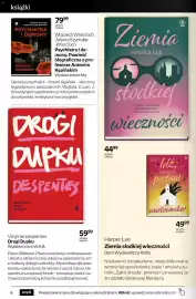 Empik gazetka Strona 6: Książka Ziemia słodkiej wieczności €44,99, Książka Drogi Dupku €59,99