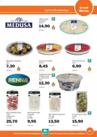 Volantino GrosMarket Pagina 23: Skin tentacoli polpo cotto sottovuoto €25,70, Insalata di mare mediterranea RENNA €12,30
