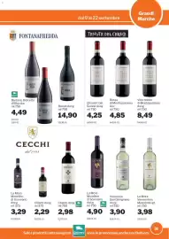 Volantino GrosMarket Pagina 31: Rosso di Montepulciano doc €4,85, Chianti Colli Senesi docg €4,25