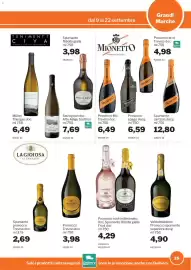 Volantino GrosMarket Pagina 35: Prosecco Mo Treviso doc €6,49, Prosecco rosè millesimato Lagioiosa €4,29