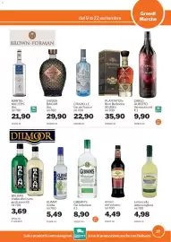 Volantino GrosMarket Pagina 37: Gibson's Gin botanical €8,90, Citadelle Gin de France €22,90