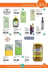 Volantino GrosMarket Pagina 45: Aceto di Chianti, Chardonnay, Pinot Bianco €1,85, Olio di oliva professional Zucchi €13,40