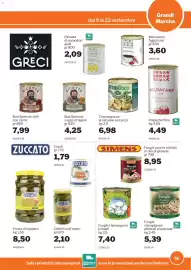 Volantino GrosMarket Pagina 51: Funghi champignon trifolati €7,40, Passata di pomodori gialli €2,09