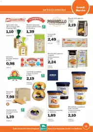 Volantino GrosMarket Pagina 57: Stiratini ristorante grissini all’olio d’oliva €1,39, Piadina sottile lavorata a mano €1,39