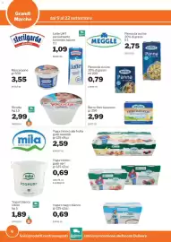 Volantino GrosMarket Pagina 6: Ricotta sterilganda €2,99, Burro fiore bavarese Meggle €2,99