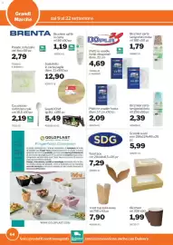 Volantino GrosMarket Pagina 64: Piatti re-usable frutta €2,09, Bicchieri carta serigrafati brio €2,39