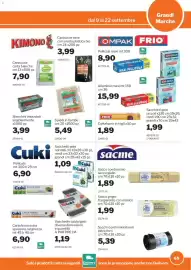 Volantino GrosMarket Pagina 65: Spiedi in bambù Kimono €5,49, Cannucce nere con snodo plastica bio €3,99