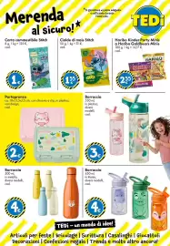 Volantino Tedi Pagina 12: Cialde di mais Stitch €1,55, Portapranzo €2,00