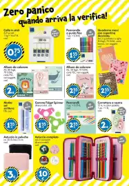 Volantino Tedi Pagina 13: Pennarello a punta fine €1,55, Album da colorare €2,55