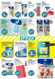 Volantino Tedi Pagina 3: Stylex blocco di cartoncino da disegno €2,00, Stylex gomma da cancellare Mostro €1,55