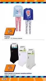 Action folder week 37 Pagina 12: Pairz heren of dames sneakersokken €1,39, Pyjama €5,95