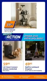 Action folder week 37 Pagina 35: Luxe krabpaal €39,95, RedFire tuinhaard Kingston €69,95