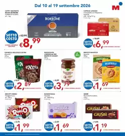 Volantino Migross Superstore Pagina 3: Nocciolata l'originale Rigoni di Asiago €3,79, Granola Kellogg's Extra €2,89