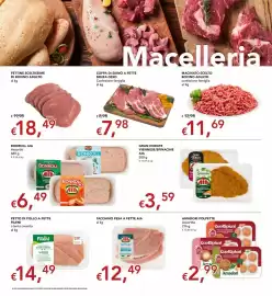 Volantino Migross Superstore Pagina 8: Coppa di suino a fette senza osso €7,98, Gran Dorate Viennese/Spinacine AIA €3,59