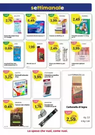Volantino Re Mercato Lucrezia settimana 37 Pagina 4: Kawaii Evidenziatori glitterati €3,99, Penna cancellabile my pets €2,49