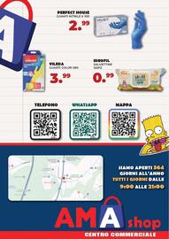 Volantino Amashop Pagina 8: Idrofil salviettine baby €0,99, Guanti nitrile Must €2,99
