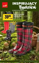 Polomarket gazetka tydzień 37 Strona 1: Kalosze damskie Captain Mike €39,99