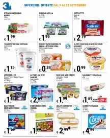 Volantino Tre Valli Supermercato Pagina 10: Yogurt alta digeribilità senza lattosio Zymil €0,89
