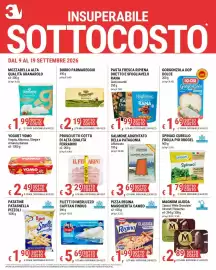 Volantino Tre Valli Supermercato Pagina 2: Prosciutto cotto di alta qualità Ferrarini €3,29, Burro Parmareggio €2,19