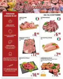 Volantino Tre Valli Supermercato Pagina 6: Petto di pollo intero €7,90, Ossibuchi di vitello 1ª scelta €17,90