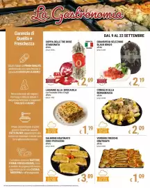 Volantino Tre Valli Supermercato Pagina 8: Lasagne alla boscaiola con Prosciutto Cotto e Funghi all'etto €1,19