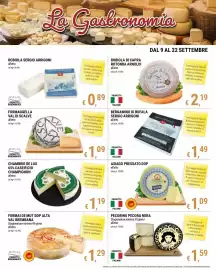 Volantino Tre Valli Supermercato Pagina 9: Chambrie de Lux Champignon €1,19, Bergamino di bufala Sergio Arrigoni €1,49