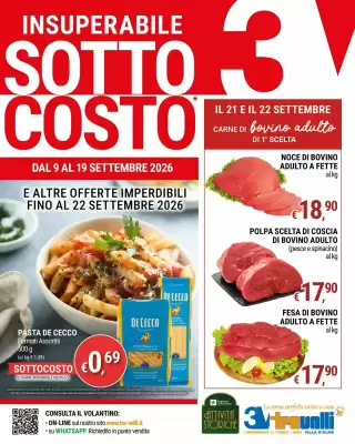 Tre Valli (valido fino al 22-09)