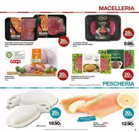 Volantino Superconti Pagina 11: Filetto di trota iridea salmonata €12,90, La Chianina Tartare Sandri €5,98