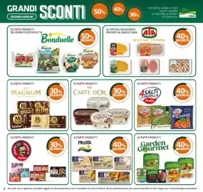 Volantino Superconti Pagina 2: Carte d'Or, Sofficini