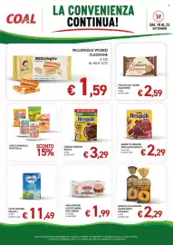 Volantino Coal Pagina 5: Barrette Nesquik Maxi Choco Nestlé €2,29, Cereale Nesquik Nestlé €3,29