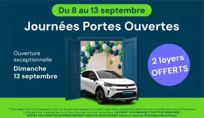 Aramis Auto (valable jusqu'au 13-09)