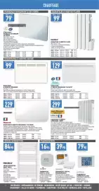 Catalogue Brico Cash page 5: Heallux RADIATEUR À INERTIE FLUIDE €99,00, Carrera PANNEAU RAYONNANT EN VERRE €79,00
