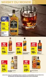 Catalogue Carrefour | LE MOIS MONOPOLY page 17: JOHNNIE WALKER Blended Scotch Whisky €22,86