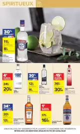 Catalogue Carrefour page 19: ERISTOFF Vodka €9,06, CÎROC Vodka aromatisée €30,94