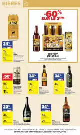 Catalogue Carrefour page 22: CH'TI Bière €2,24, CASTELAIN Bière €3,03