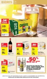 Catalogue Carrefour page 24: PICON Apéritif à l'orange €9,40, Tripel Karmeliet €4,49