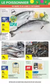 Catalogue Carrefour page 31: MAISON BRIAU Brandade à la morue €6,99, MSC CARREFOUR Le Marché €1,15