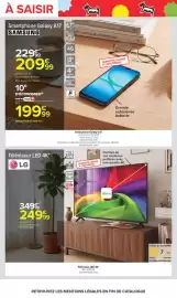 Catalogue Carrefour | LE MOIS MONOPOLY page 72: SAMSUNG Smartphone Galaxy A17 €199,99, LG Téléviseur LED 4K* €249,99