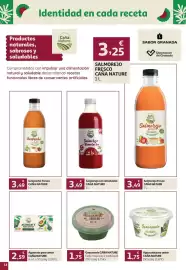 Folleto Alcampo Página 12: Guacamole CAÑA NATURE €1,75, Caña Nature Gazpacho fresco €3,49